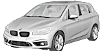 BMW F45 C2414 Fault Code